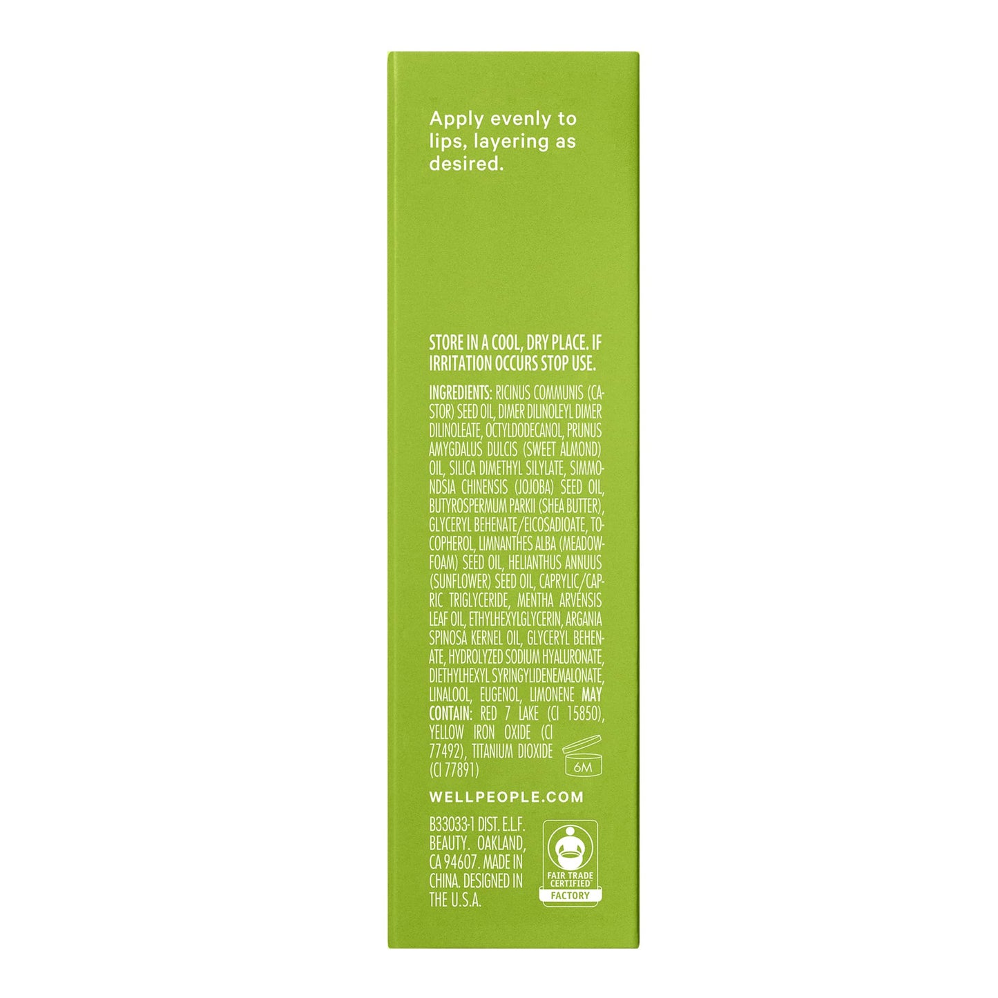 Well People Lush Lip Tinted Oil, Moisturizing Lip Oil For Nourishing & Conditioning Lips, Adds Sheer Color, Vegan & Cruelty-free, Dusty Rose