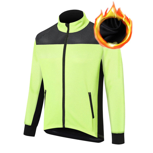 UGLY FROG Cycling Jacket Men Winter Warm Jersey Long Sleeve Racing Windbreaker Coat For All Season L