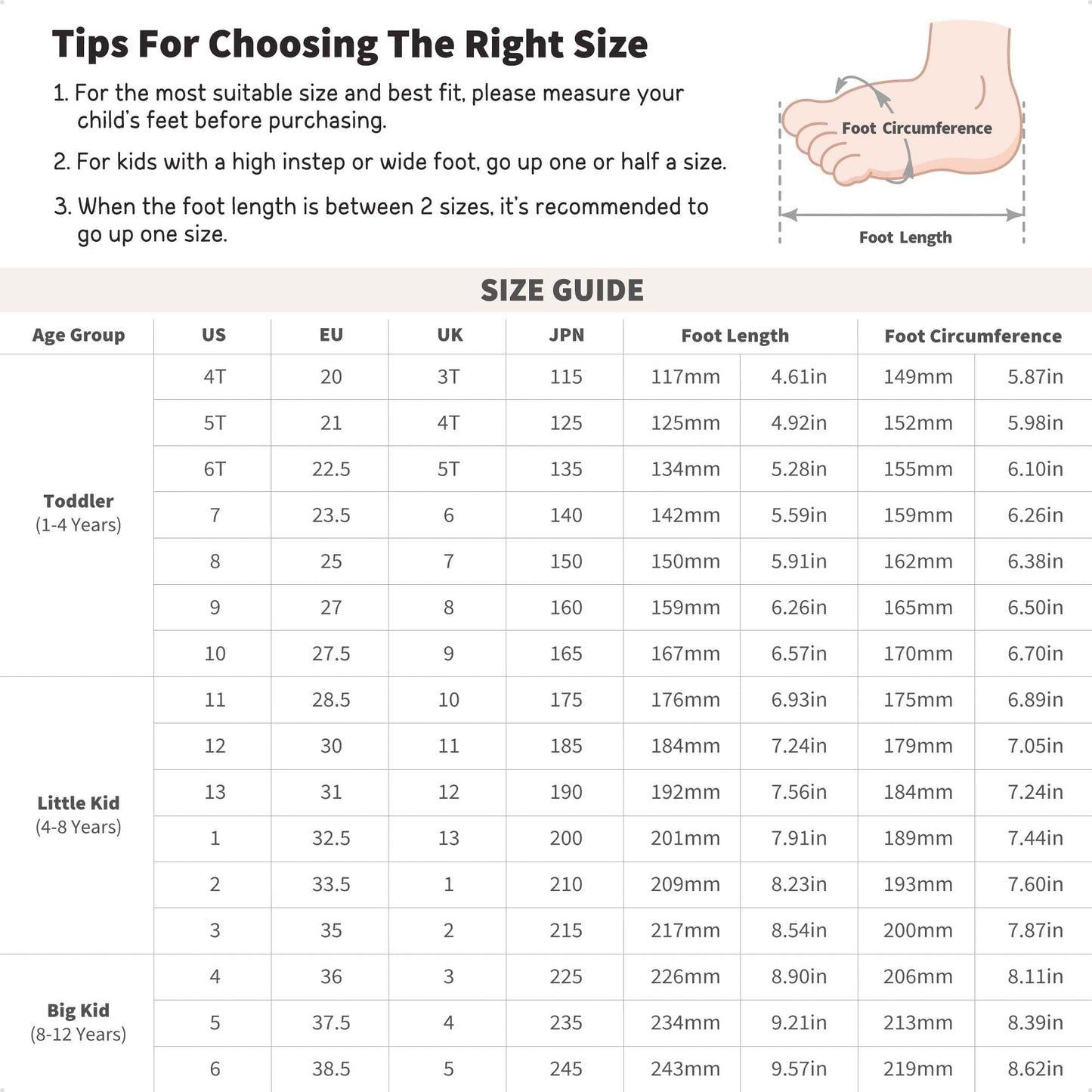 DREAM PAIRS Girls Snow Boots Kids Winter Faux Fur Lined Ankle Shoes Grey/Beige Size 5 Big Kid SDSB2305K