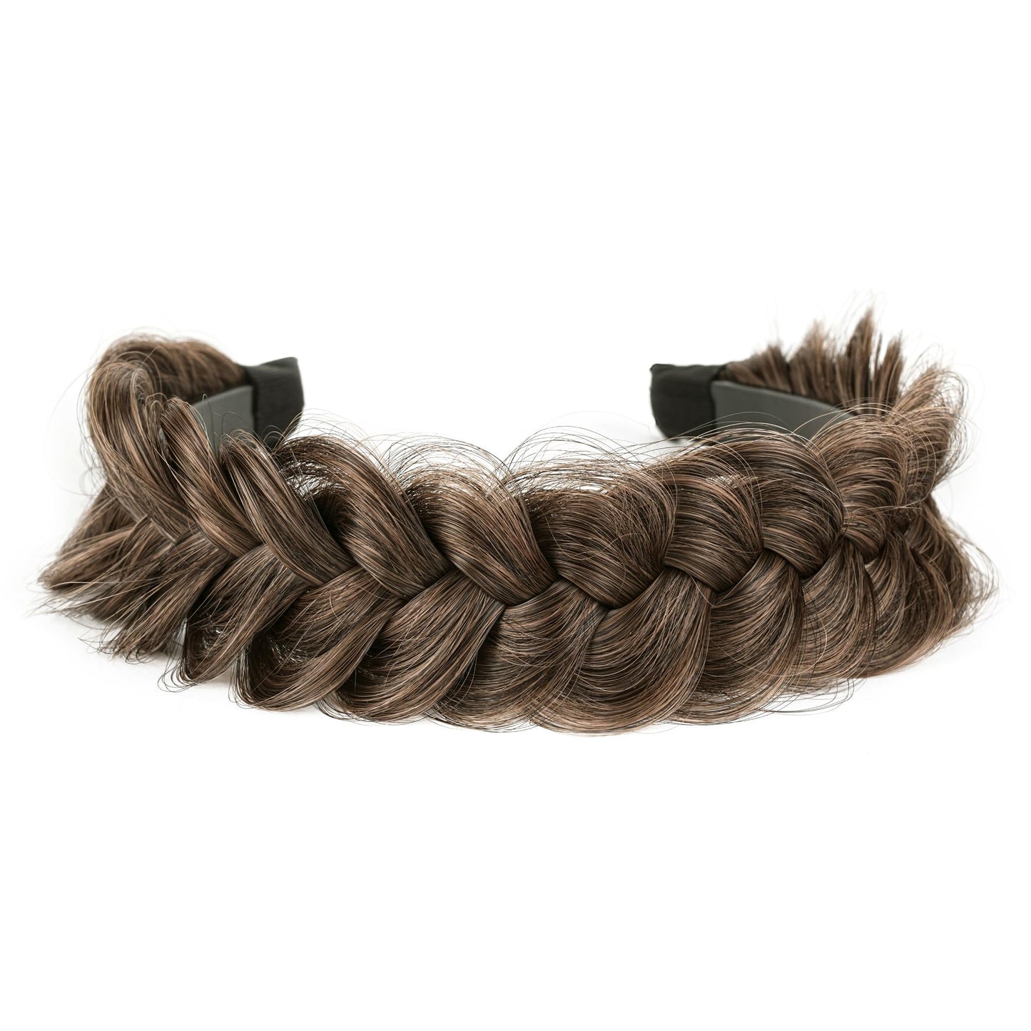TOECWEGR Braided Headband WithTooth Wide Braid Messy Hair Hoop WomenFashion Hair Accessories
