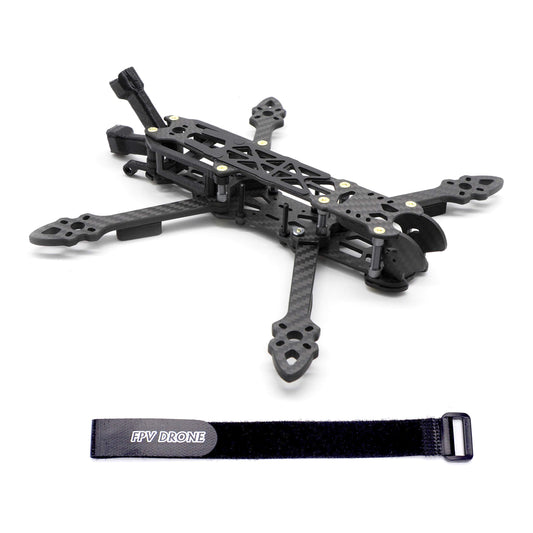 FPVDrone 224mm HD 5 inch FPV Racing Drone Frame Carbon Fiber Quadcopter Frame kit for DJI FPV HD Unit