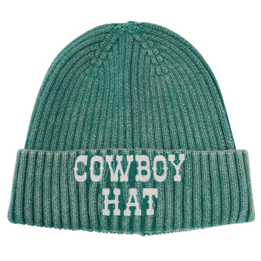 Mladahat Cuffed Beanie Knit Hat Unisex Knit Cap with Soft Acrylic Winter Beanie Hat Green