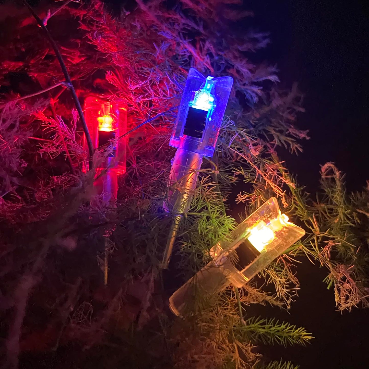 KEAUP 6/3 Pack Lighted Nocks for Crossbow Bolts with .285”/.297”/.300”/.305” Bushings High-Visibility Crossbow Lighted Nocks, On/Off Switch Included