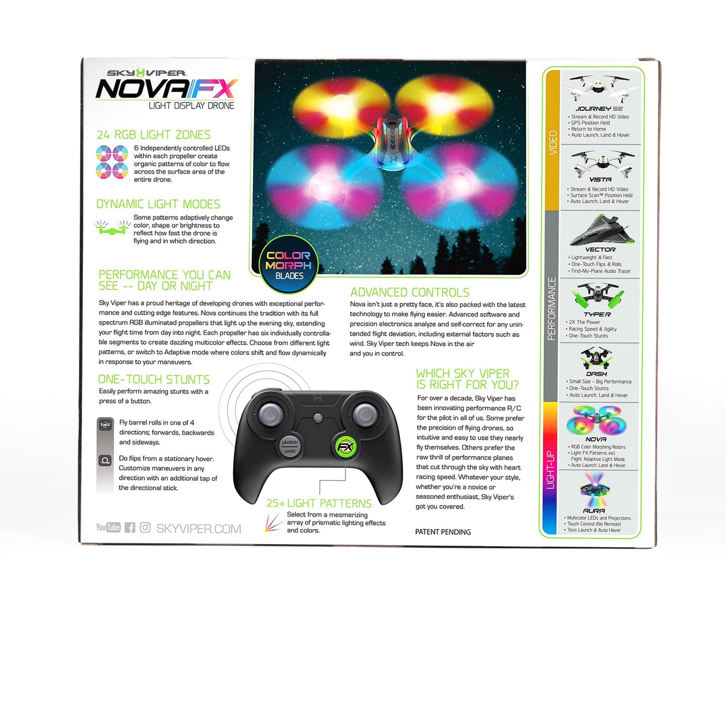 Sky Viper Nova Light FX Drone