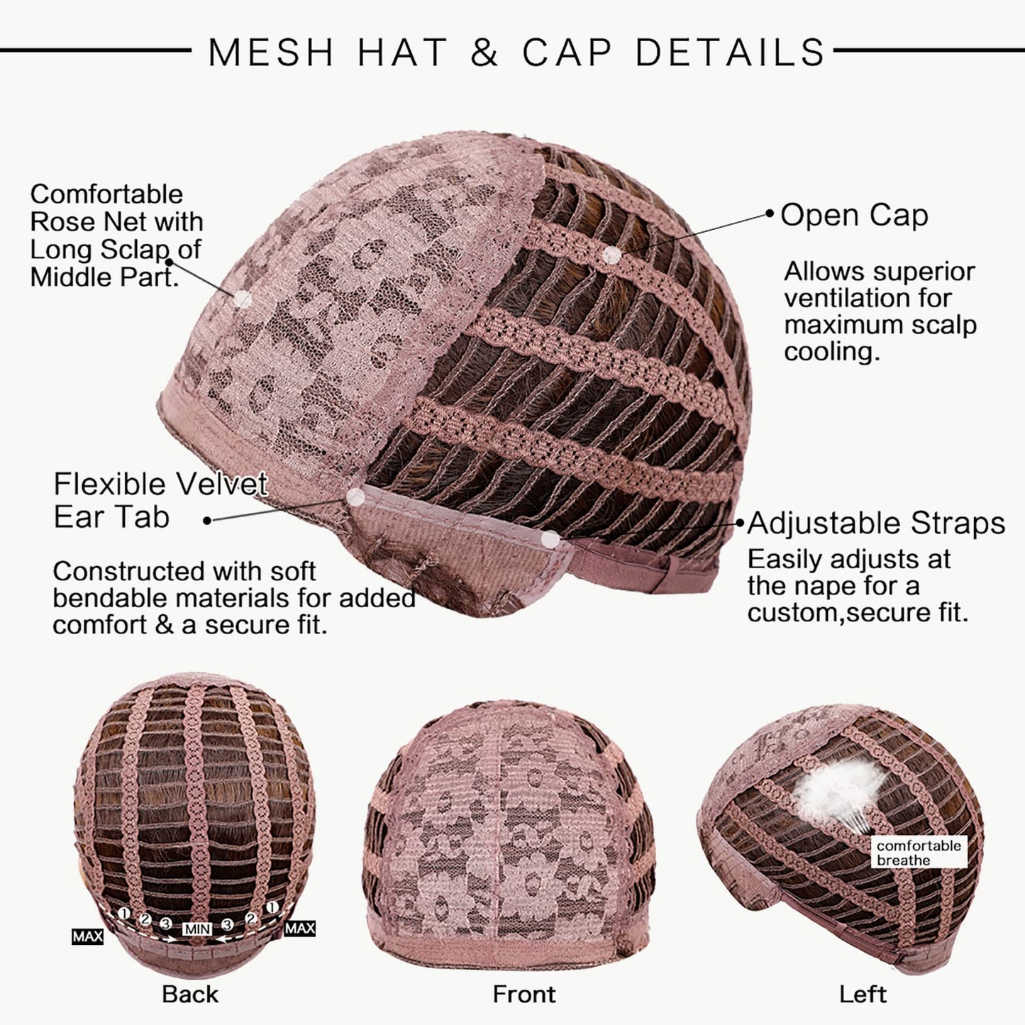 HAIRCUBE Platinum Blonde Wigs for Women Long wave Wigs with Bangs Heat Resistant Fiber Synthetic Wigs