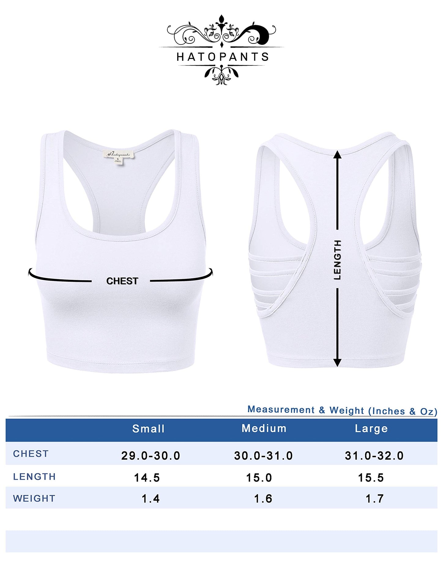 HATOPANTS Sleeveless Racerback Crop Tank Top Camisole Backless Scoop Neck Shirts Taupe S