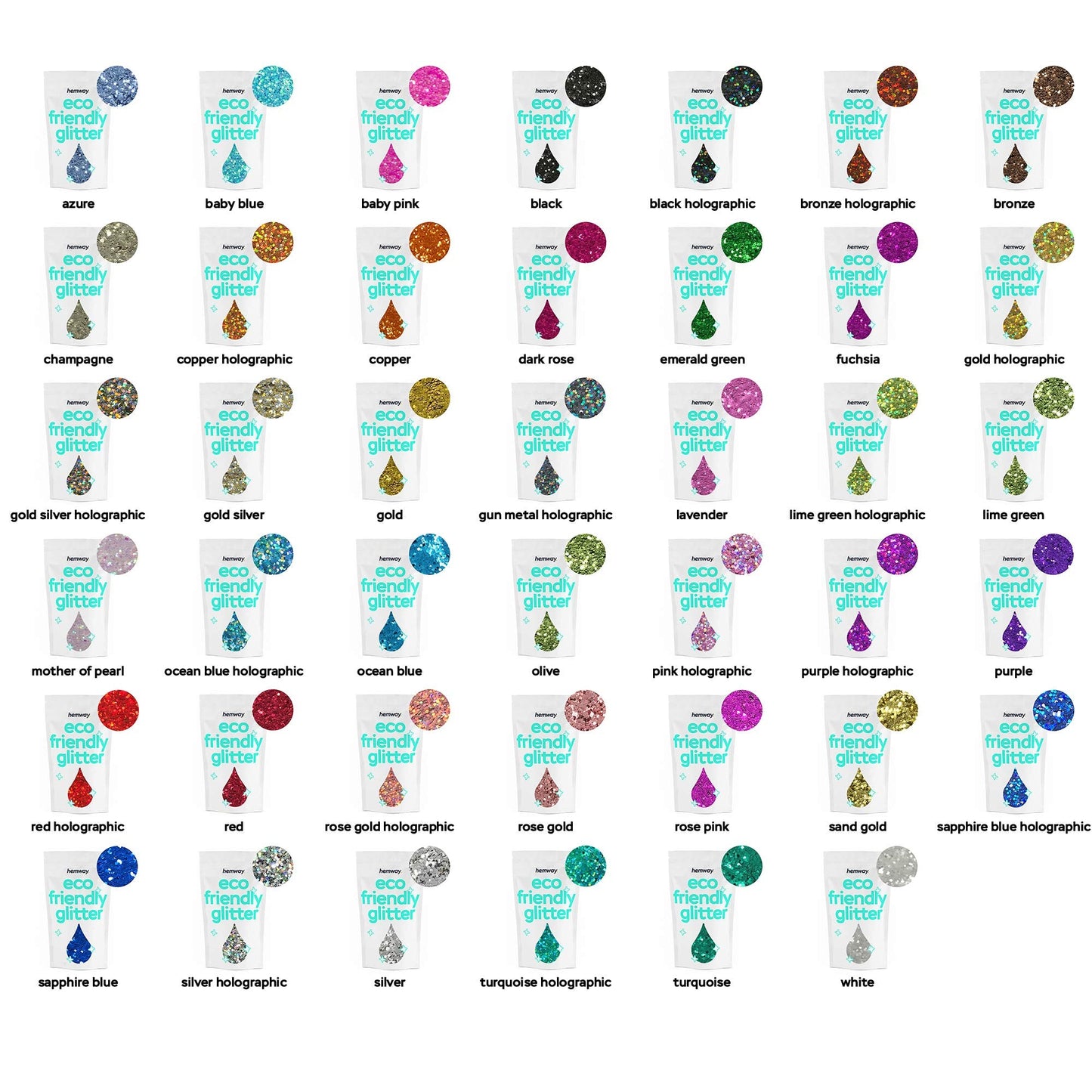 Hemway Biodegradable Glitter Eco Friendly - 100g/3.5oz Bio Cosmetic Safe Sparkle Vegan for Face Eyeshadow Body Hair Festival Makeup Craft - Super Chunky (1/8" 0.125" 3mm) - Gold