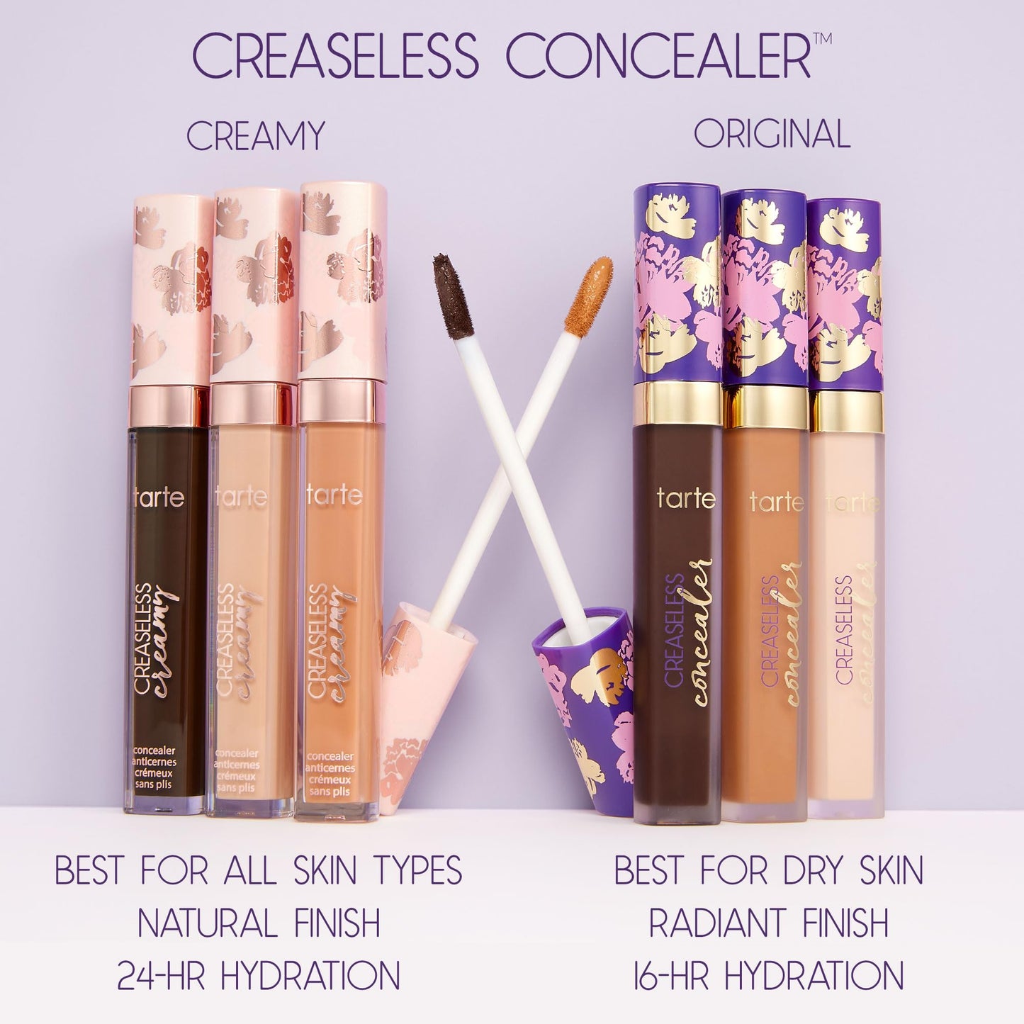 tarte creaseless creamy full-coverage concealer - 38N medium-tan neutral (medium to tan skin with a balance of warm & cool undertones)