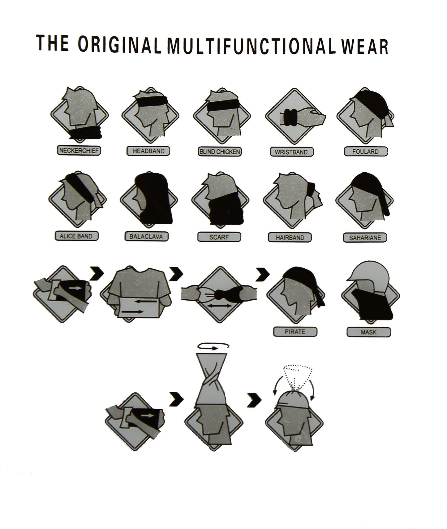 Pack of 5 Thin Sun Balaclava Winter Ski Mask for Men Outdoor Cycling Motorcycle Airsoft Fishing Hunting Mask Darkblack