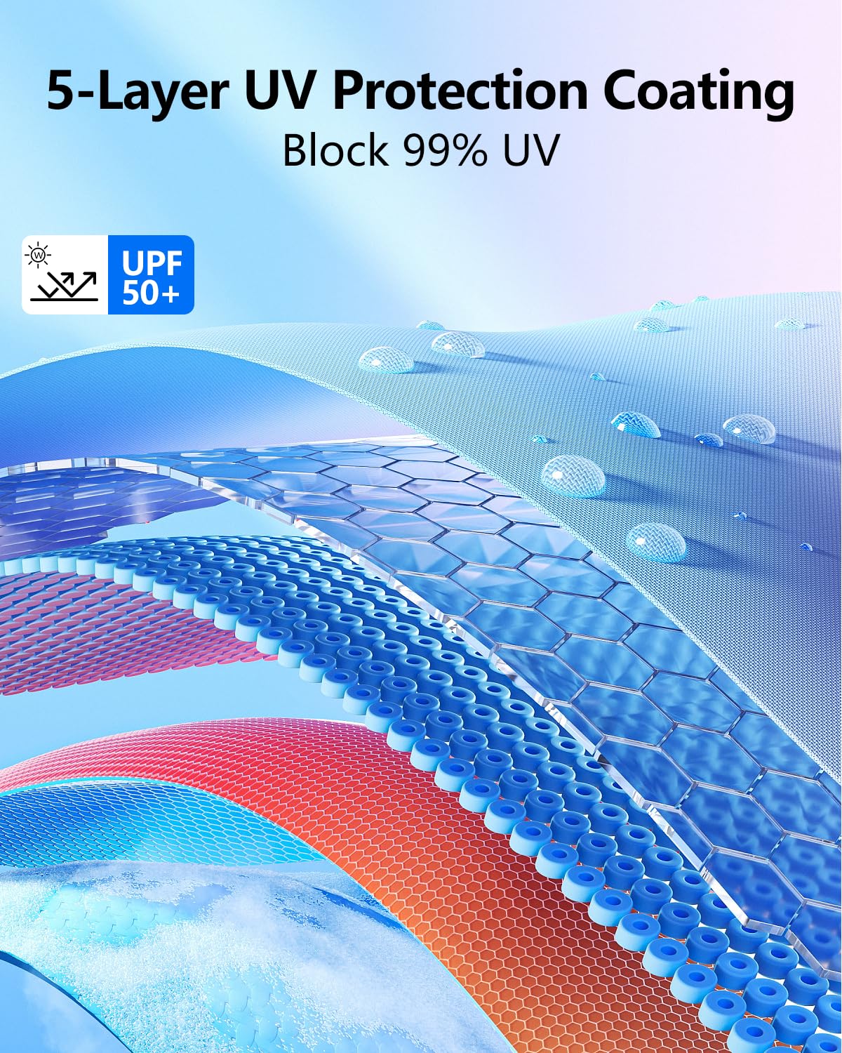 Noiclub Foldable Windshield Sun Shade Umbrella – Reflective Car Window Cover for Front Windshield, Heat Blocker for SUV, Truck, Sedan – Easy Storage with Bendable Handle