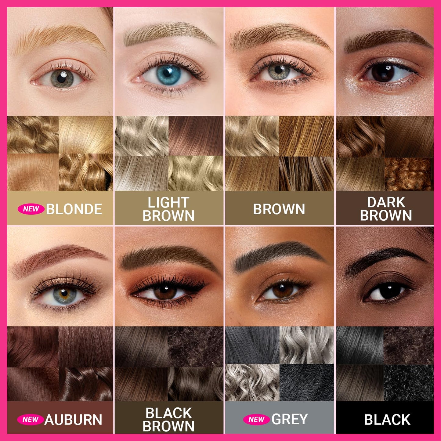 iMethod Curved Eyebrow Pen - 2-in-1 Dual-Ended Eyebrow Pencil with Curved Tip and Precise Brush-Tip, Microblading Pen for Natural Hair-Like Brows, Long Lasting, Reddish Brown