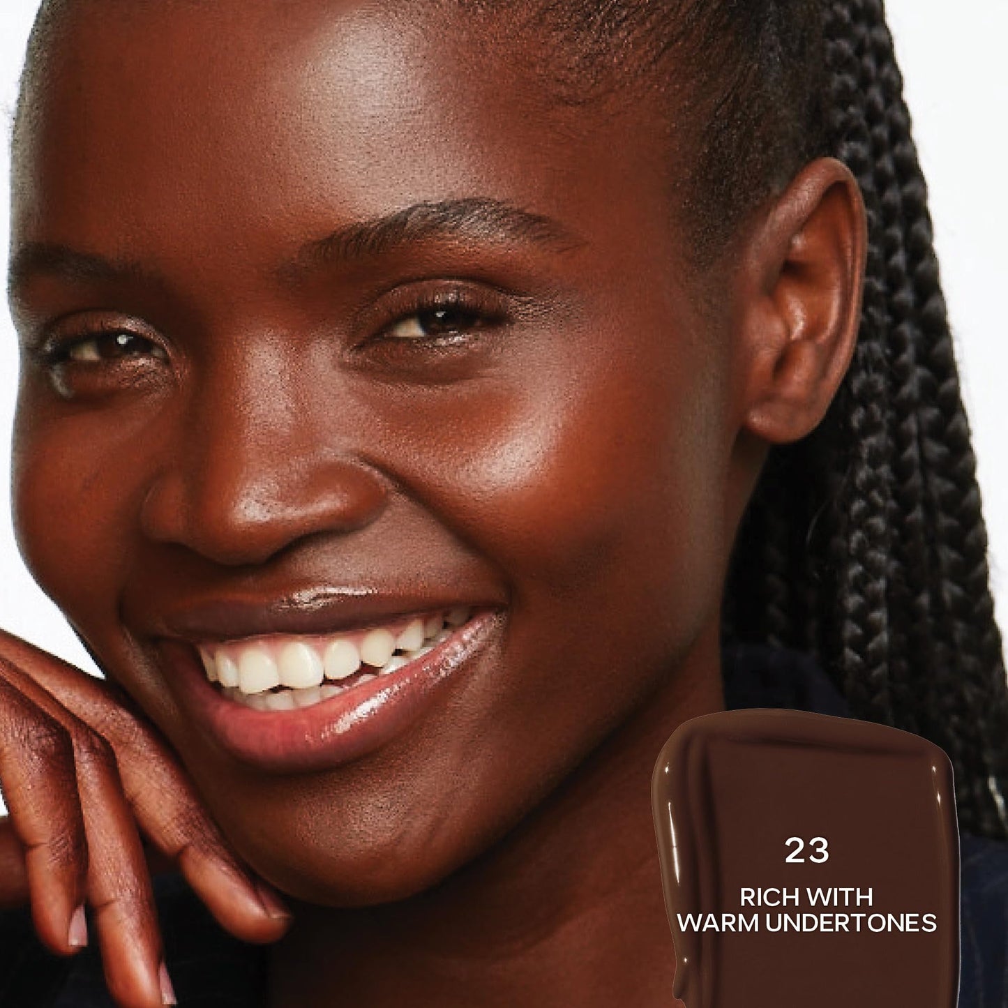 Saie Slip Tint Radiant Cream Concealer - All-Over Concealer for Dark Circles, Redness + Blemishes - Lightweight Formula Enriched with Hydrating Hyaluronic Acid - Shade 23 (0.17 oz)