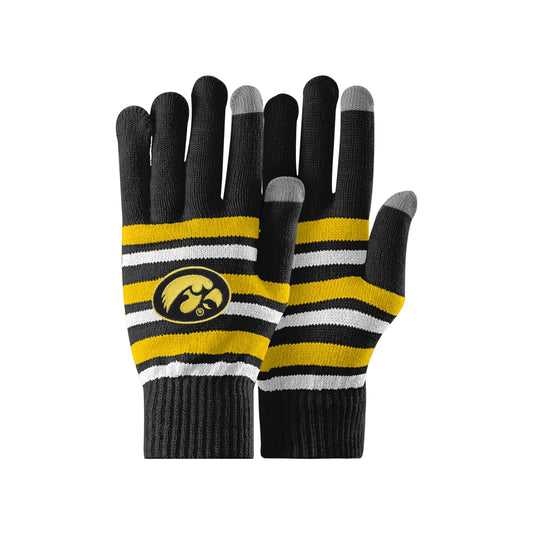 FOCO Iowa Hawkeyes NCAA Stretch Gloves