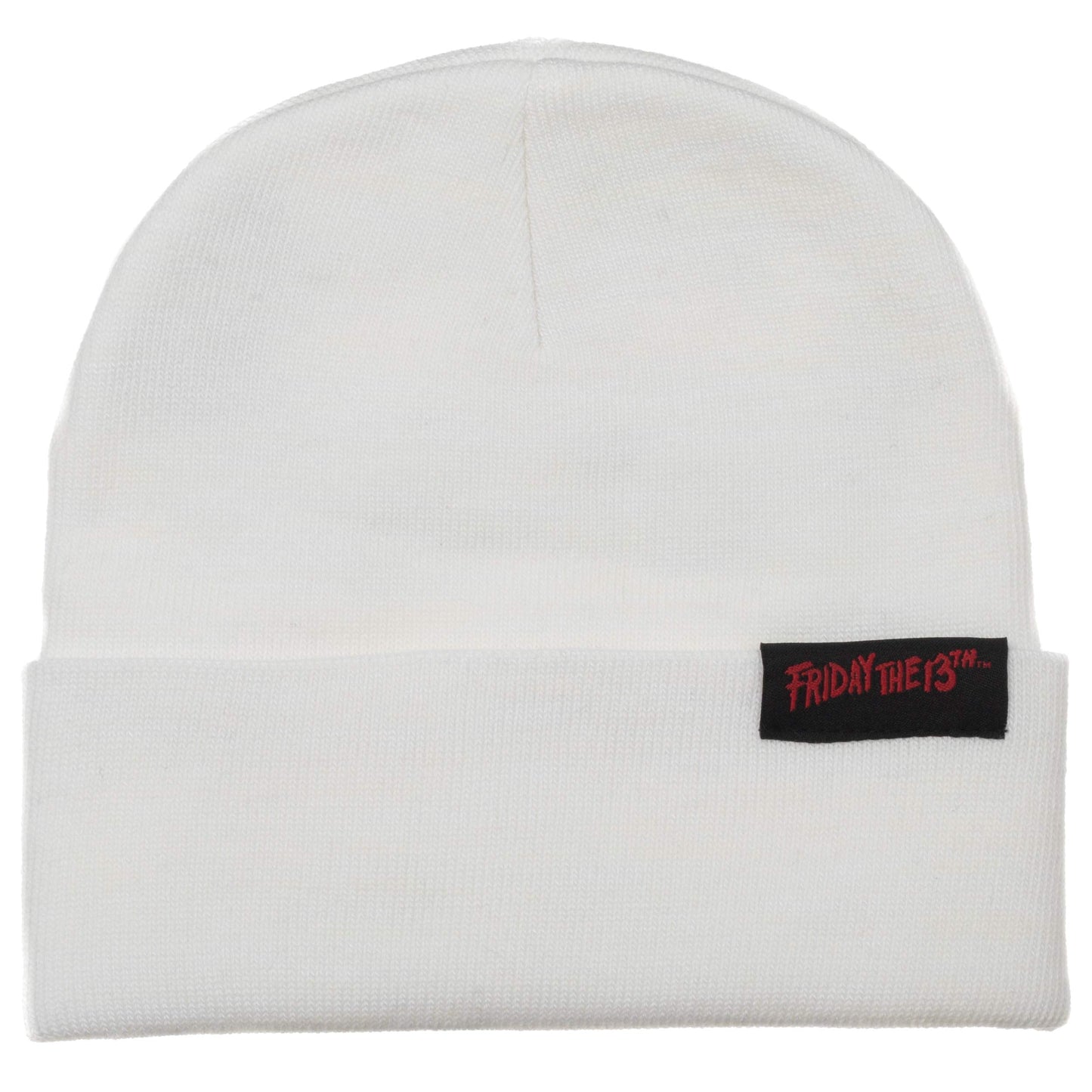 Friday The 13th Jason Glow in The Dark Horror Cuffed Winter Beanie