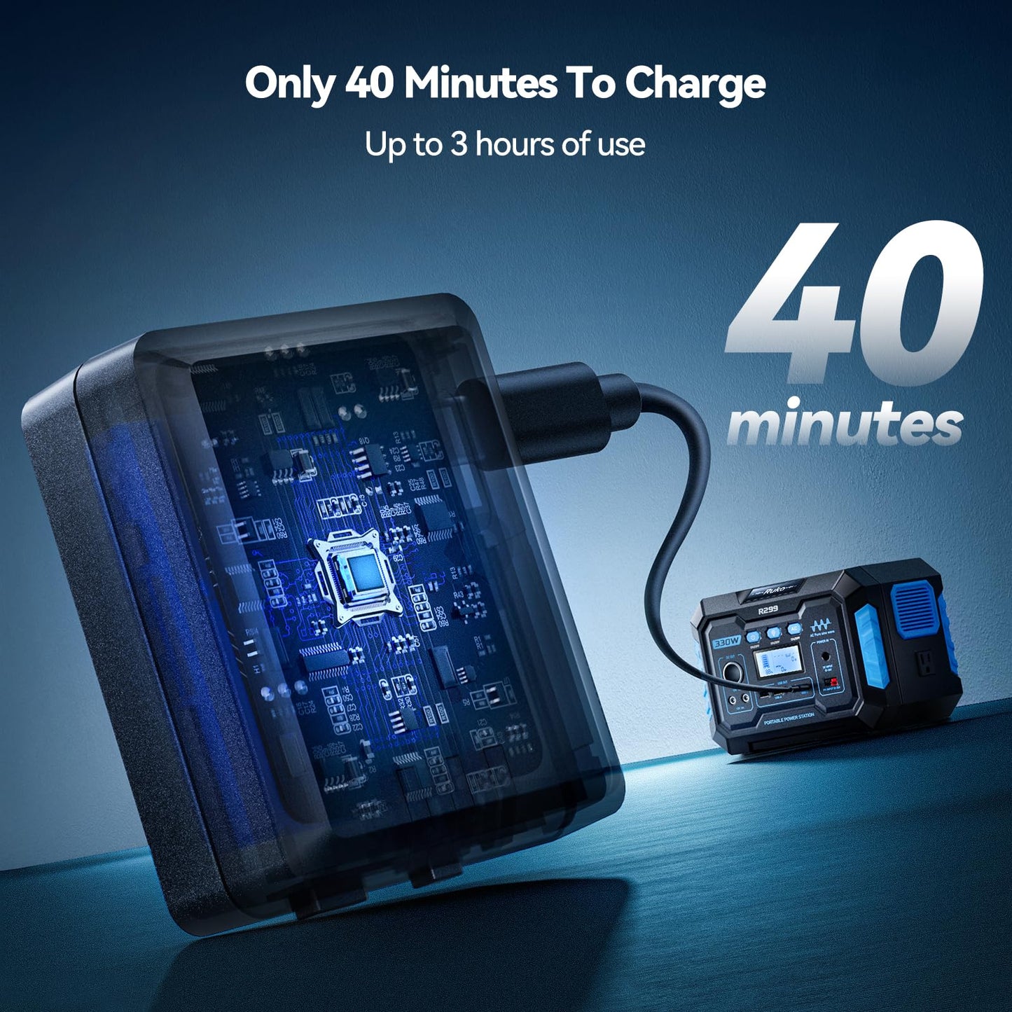 Ruko R111S RC Aircraft GPS Tracker/Finder with Beeper, Light Weight RID Module with Buzzer for FAA Regulation, Spare Part for FPV Drone, FAA Compliant Remote ID Module for Drone, 3 Hours Battery Time