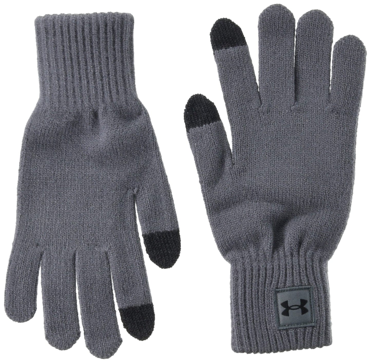 Under Armour Men's Halftime Gloves , (012) Pitch Gray / / Black, Large/X-Large