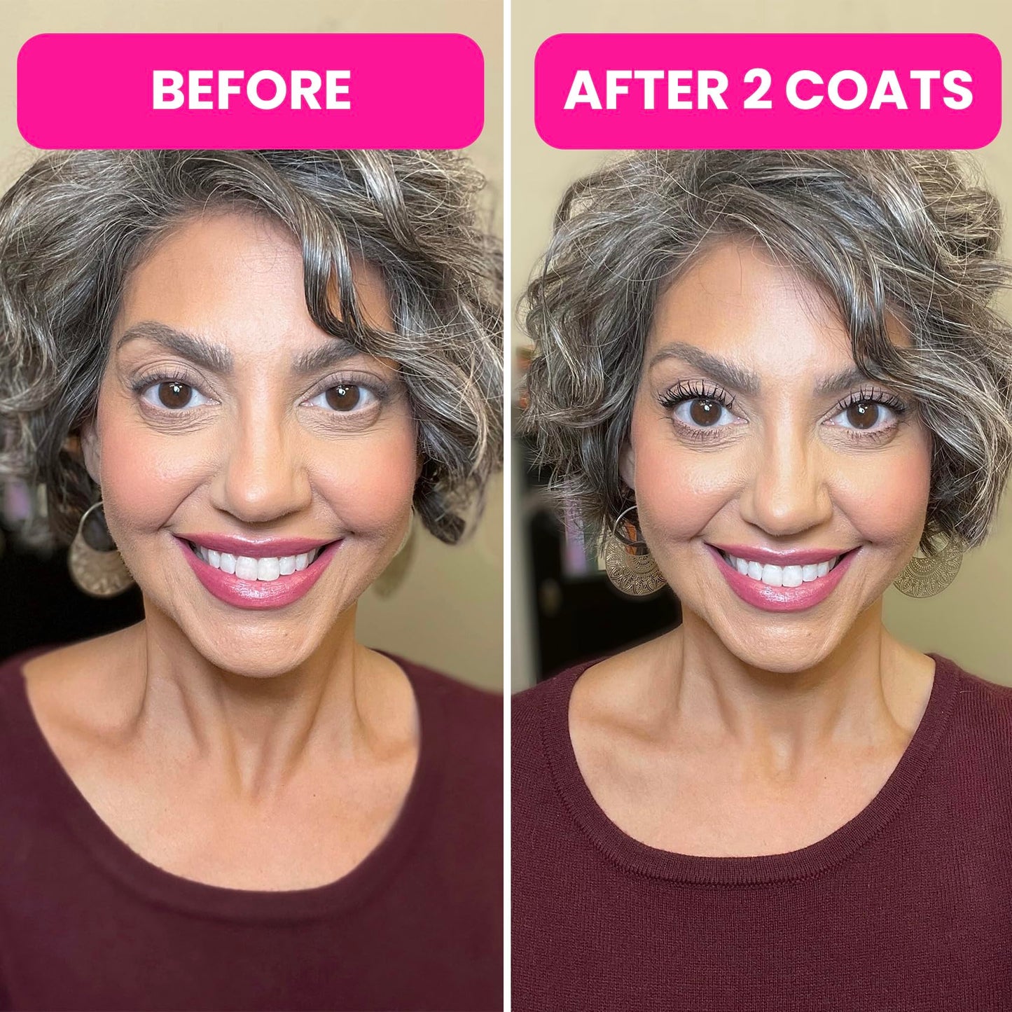 Prime Prometics PrimeLash Mascara for Older Women – Volumizing, Incredible Length in 2 Coats – Long-Stay, Zero Clumps, Hypoallergenic (Blue)