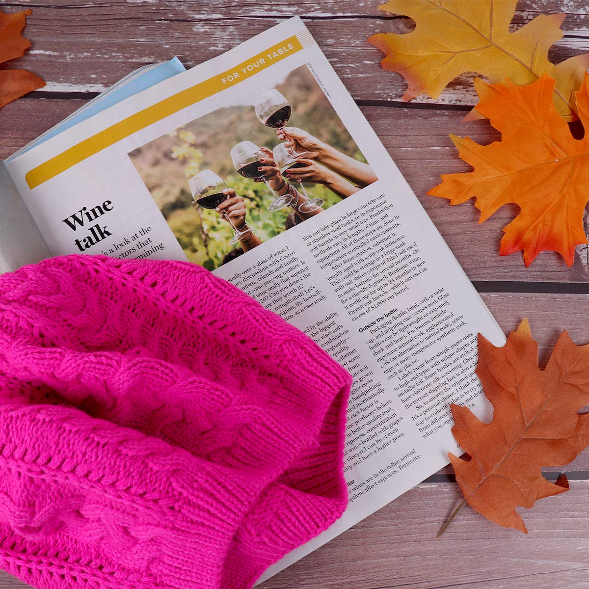 Nollia Soft Knit Solid Color Beanie, Chic, and Lightweight Crochet Knitted Style Beanie Hat for Women, One Size Slouchy Hat