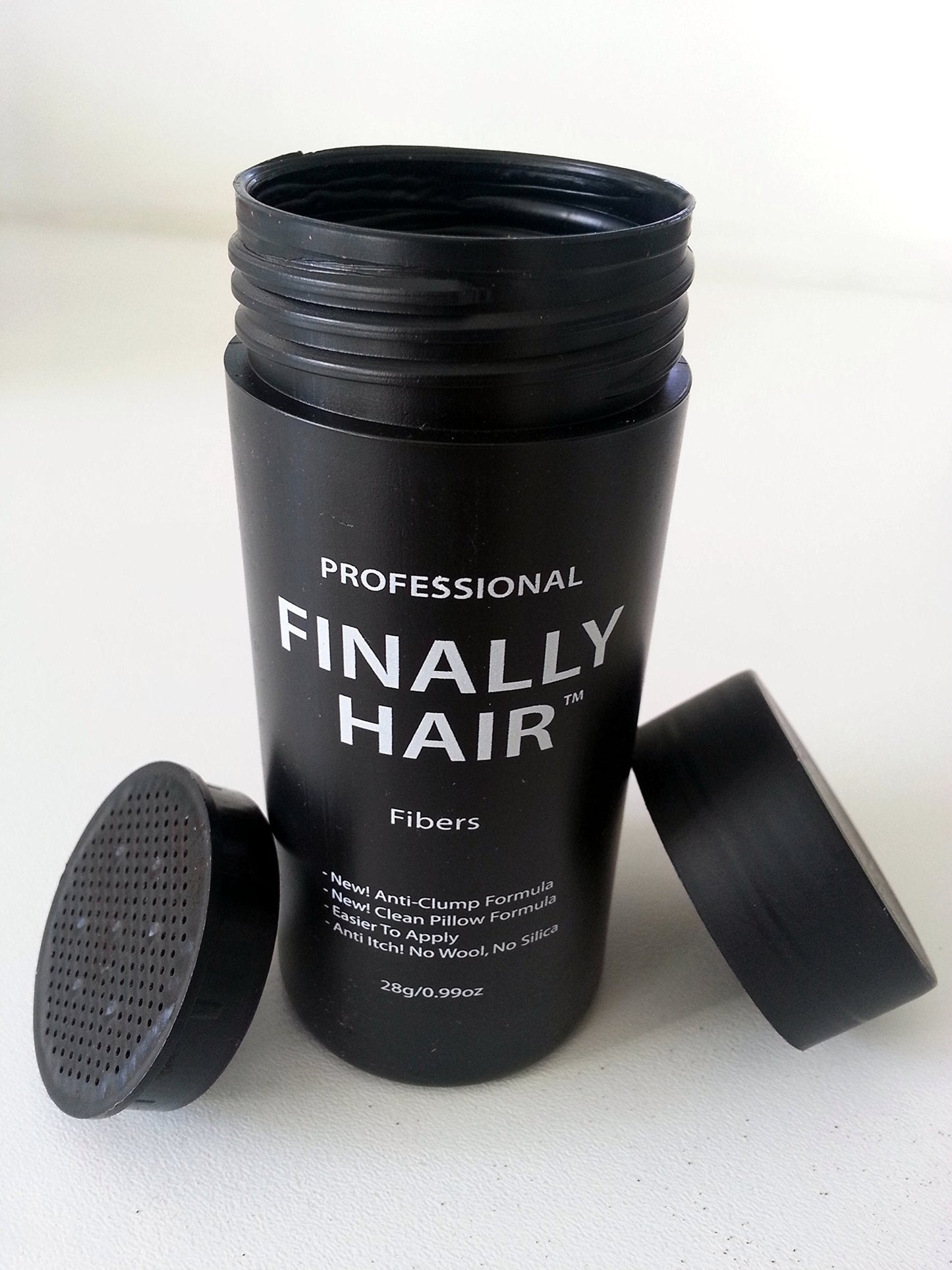 Hair Building Fibers Auburn Hair Loss Concealer Fiber 28 Gram .99oz Refillable Bottle by Finally Hair (Auburn)