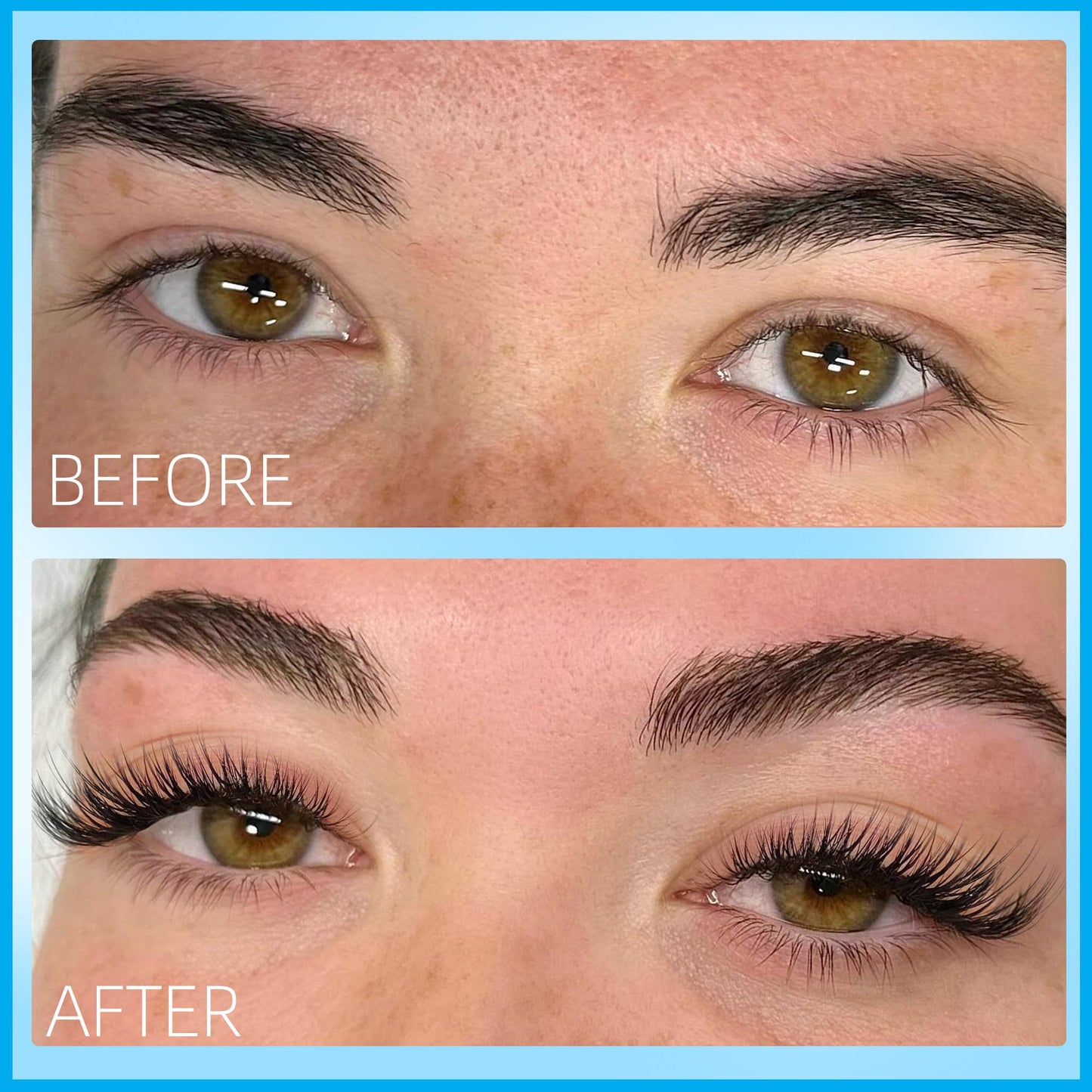 Clear Band Natural Lash Clusters Wispy Cat Eye Lash Extension C Curl Cluster Eyelash Extensions Invisible Cluster Lashes 180Pcs Individual Eyelashes by Geeneiya