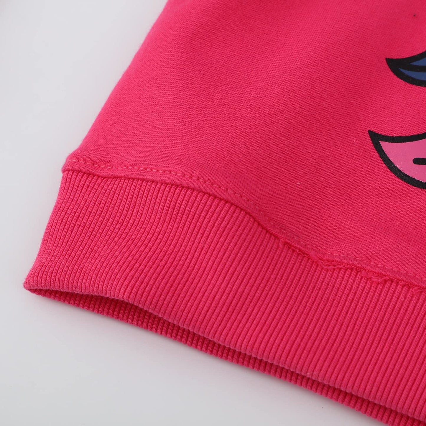 Little Girl Sweatshirts Red Unicorn Pullover Crewneck Winter Long Sleeve Tops Cotton Casual Sweater Shirts 7