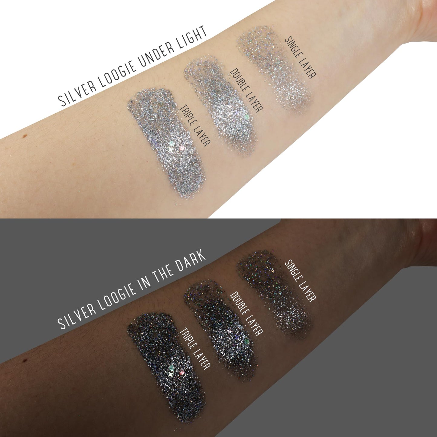 Goolitter Face, Body & Hair Holographic Yellow Glitter Gel [Lemon Lemon] 2oz (60mL) | Fine | K-Beauty | Halloween, Festival, EDM, Rave, Party, Concert, Costume Makeup | Vegan, Cruelty Free