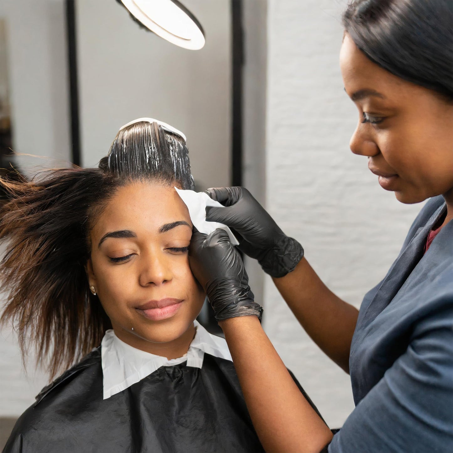 Simply Wonderful Hair Color Remover Wipes for Face & Skin - 100 Count Plant-Based Cloth Towlettes, Non-Irritating Almond Oil Infused for Skin Protection