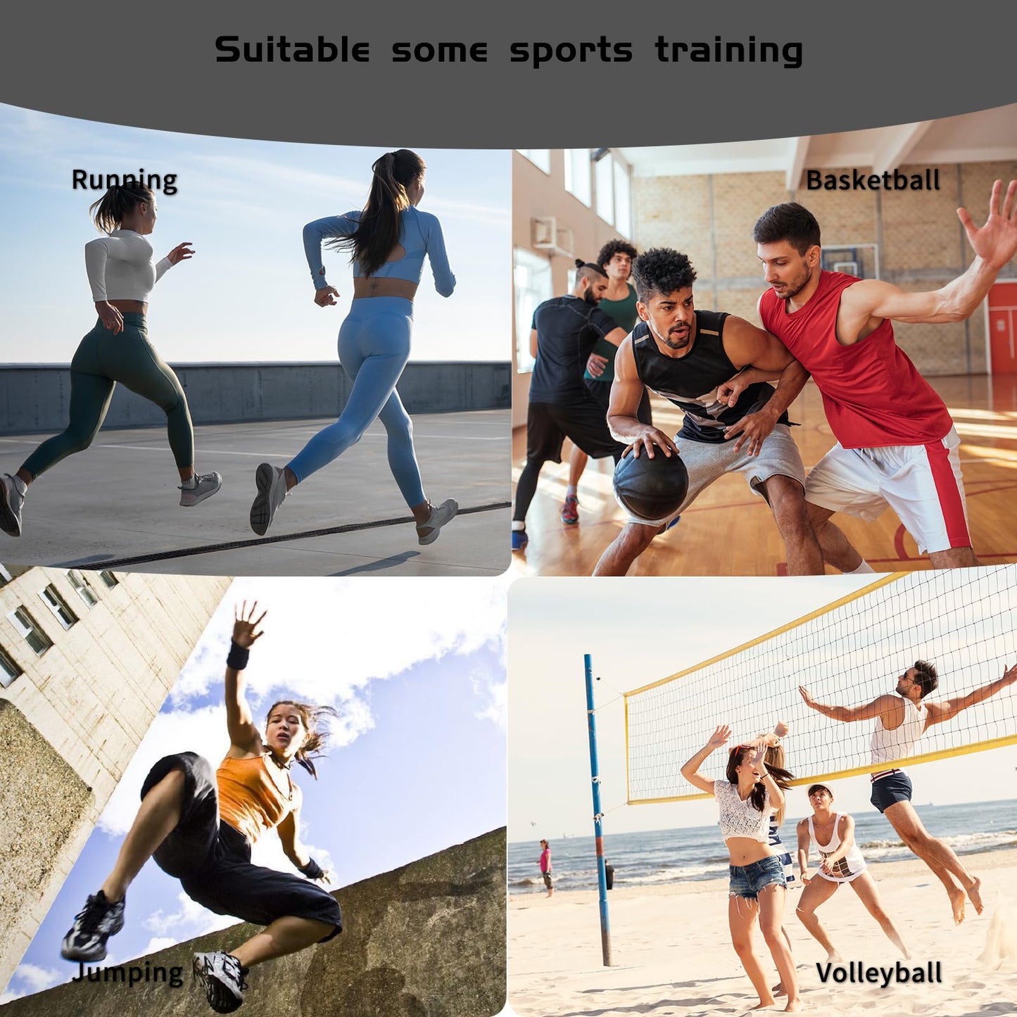 Vertical Jump Trainer: Leg Strength Training Tool with Resistance Bands - Speed & Agility Jumping Exercise Equipment for Basketball Volleyball Football