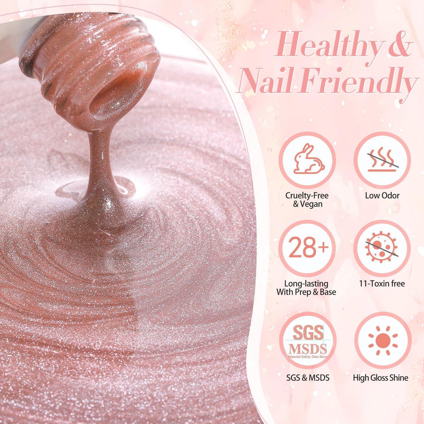 Born Pretty Magnetic Gel Nail Polish Jelly Cat Magnetic Eye Gel Polish Crystal Transparent Auroras Nail Gel for Salon Home DIY Manicure Use