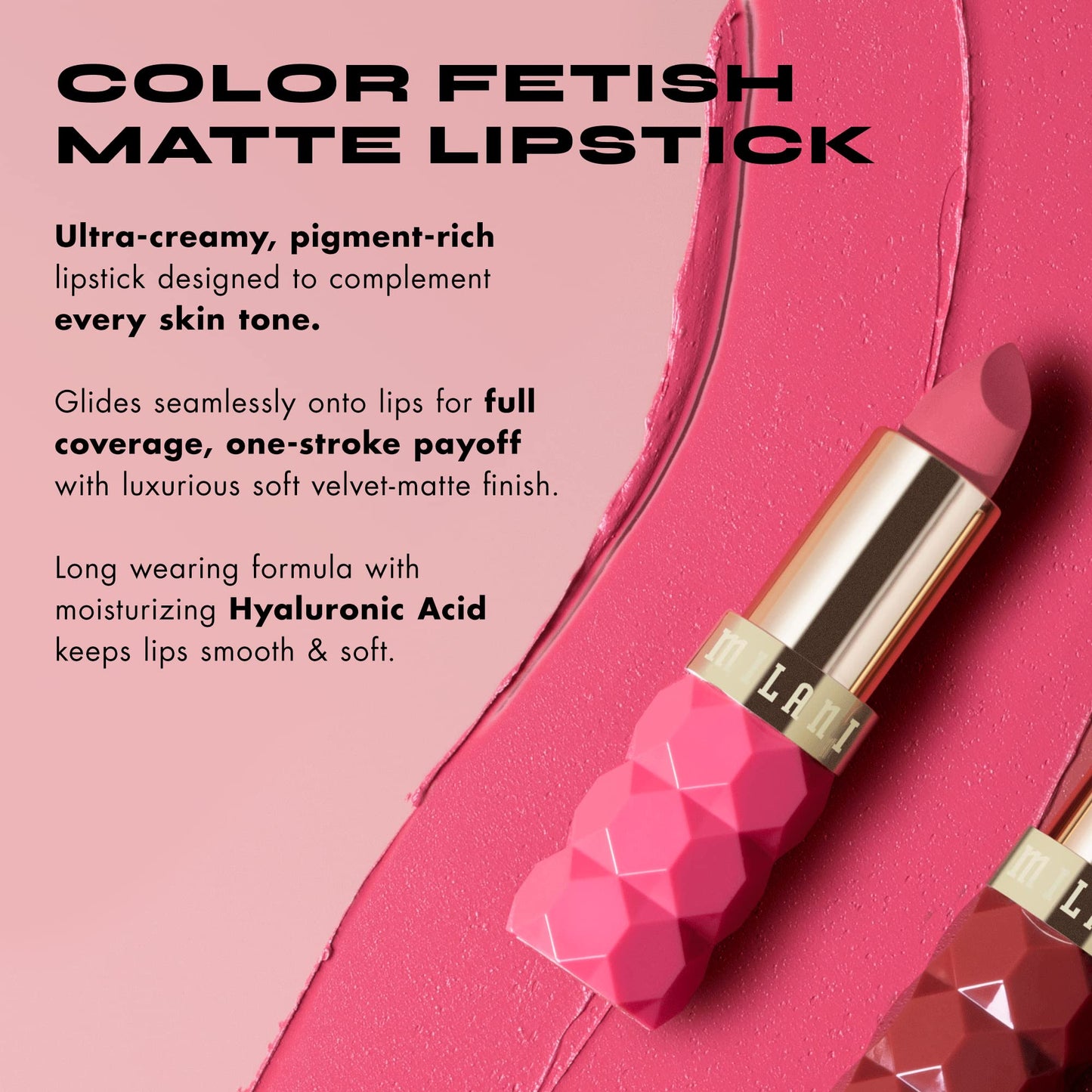Milani Color Fetish Matte Lipstick (Desire)