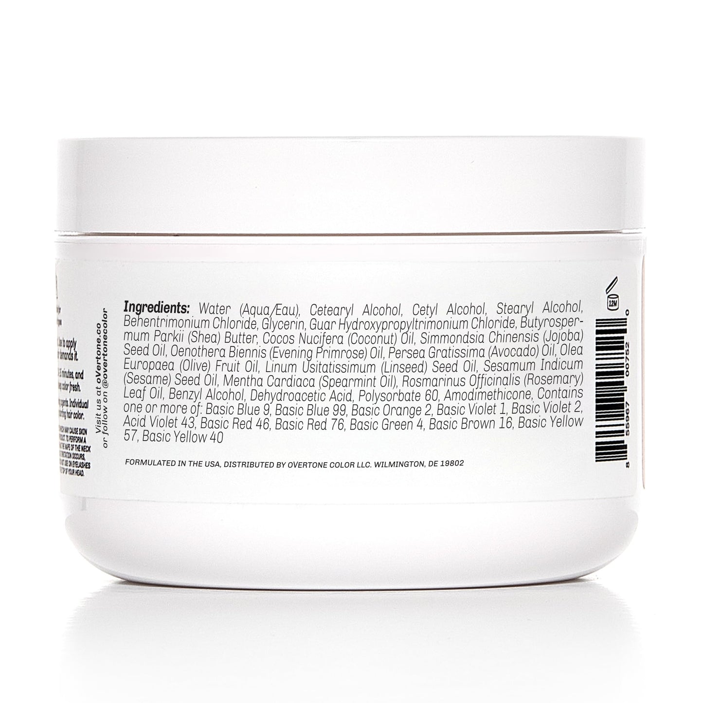 Overtone Color Depositing Semi-Permanent Hair Dye Conditioner - 8 oz For Natural & Color-Treated Hair, Moisturizing Shea Butter & Coconut Oil - Vegan & Cruelty-Free, Pink for Brown is now Raspberry