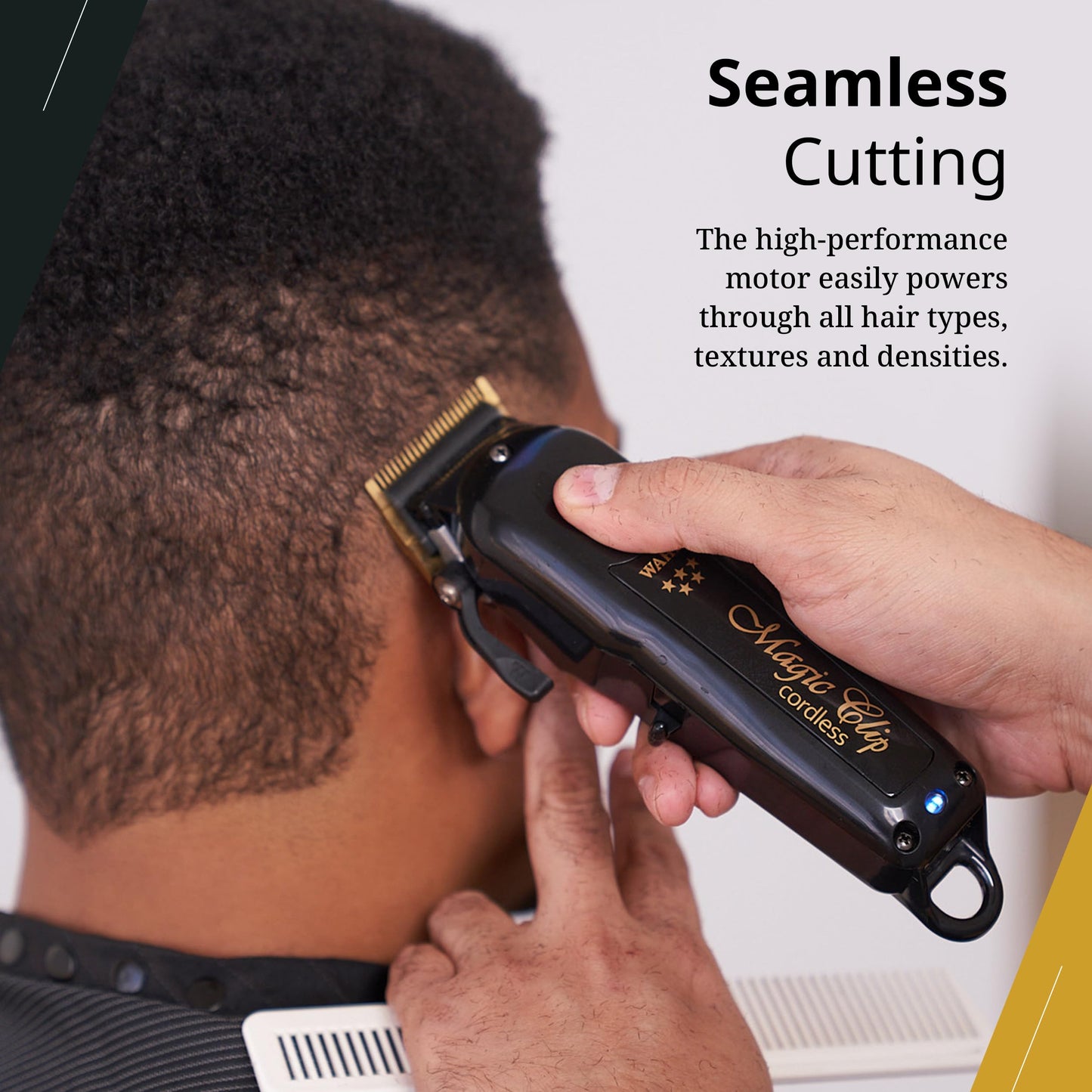 Wahl Professional 5 Star Magic Clip Corded and Cordless Clipper High Performance 100 Min Runtime