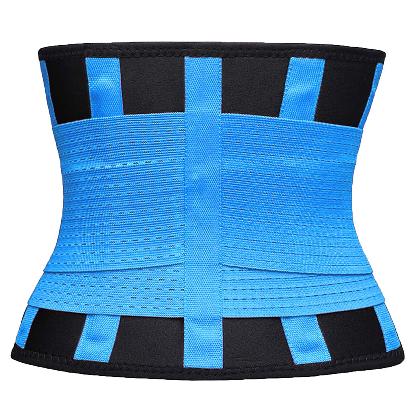 VENUZOR Waist Trainer Belt for Women - Waist Cincher Trimmer - Slimming Body Shaper Belt - Sport Girdle Belt (UP Graded)(Blue,Small)