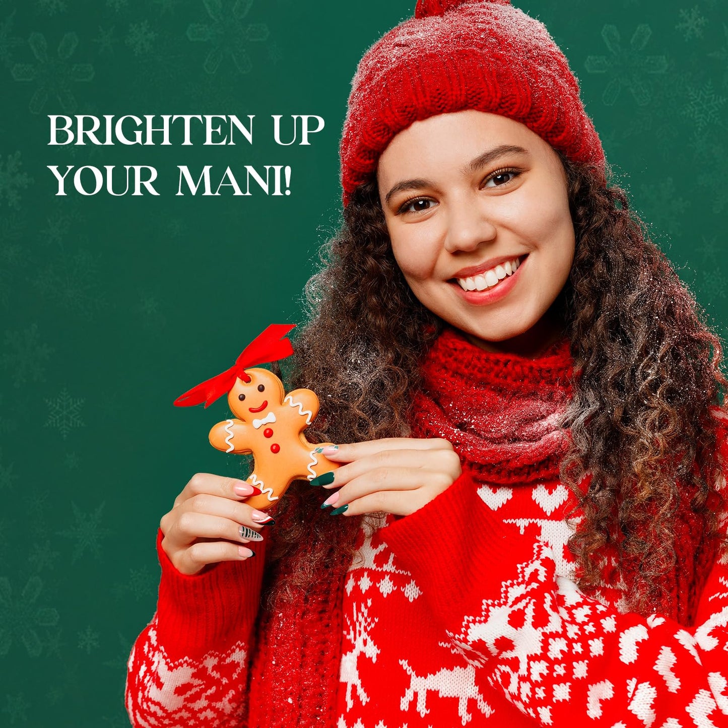 Beetles Carnival Evergreen Green Gel Nail Polish Set 6 Pcs Glitter Sparkle Green Gel Polish Kit Soak Off UV Nail Lamp Spring Summer Nail Art Design Gifts for Girls