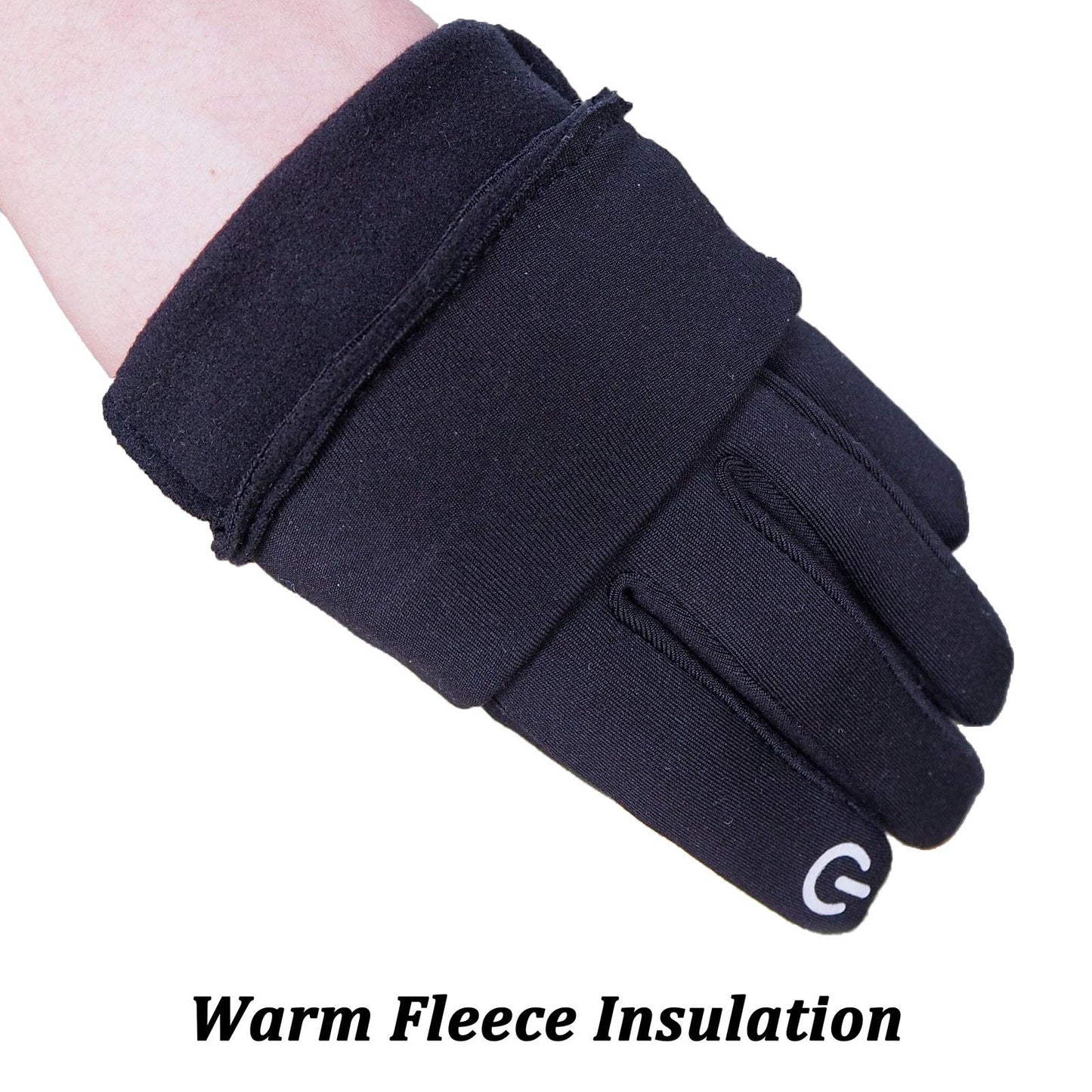 SKYDEER Touchscreen Winter Gloves with Anti-Slip Palm Warm and Lightweight for Running Cycling Driving and More Sports (SD2130/L)