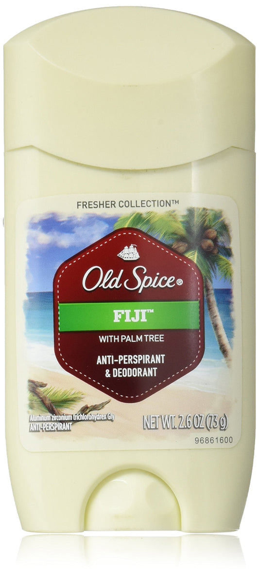 Old Spice Fresh Collection Invisible Solid Antiperspirant/Deodorant, Fiji - 2.6 oz