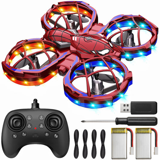 Zappyway Mini Drones for Kids with Beginners, Kids Drone with Throw to Go, 3 Speeds Mode, 360° Flips, Auto Hovering, Headless Mode, Obstacle Avoidance Function, Birthday Gifts for 3-10 Year Old Boys Girls