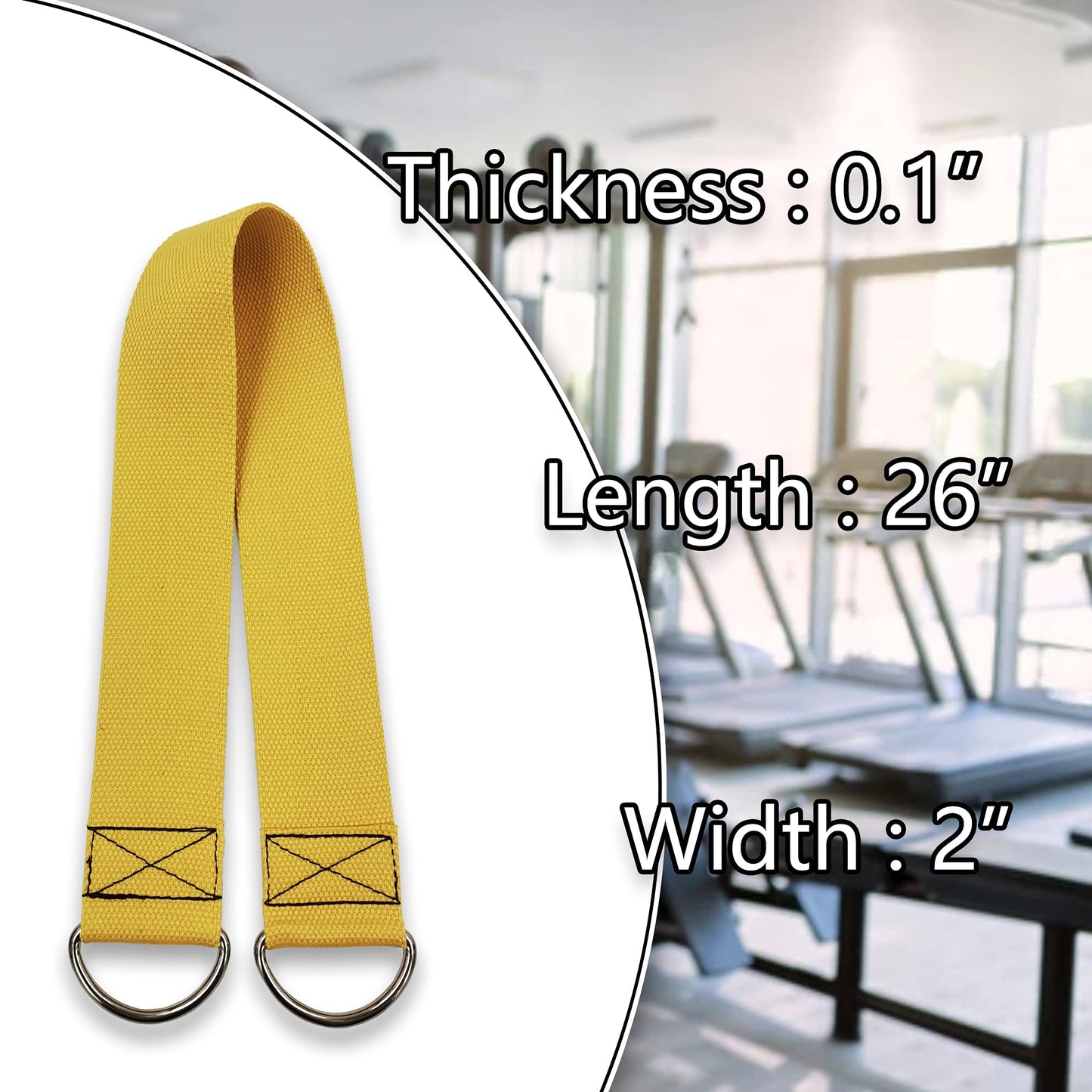 J Bryant Fitness Dumbbell Loading Strap for Dip Belt Weight Plate Loading Strap Heavy Duty Weight Belt Accessories