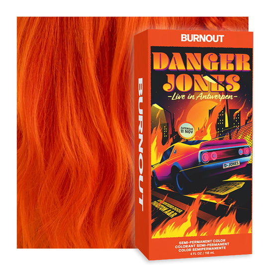 Danger Jones Semi-Permanent Hair Color (Burnout - Orange)