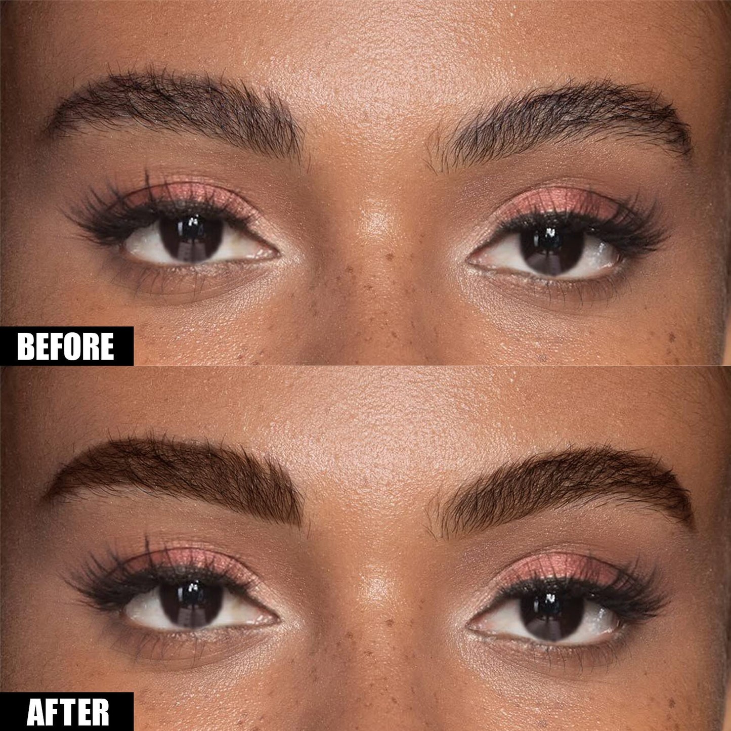 Cilrofelr Tattoo Peel Off Eyebrow Gel Tint, Semi Permanent Tattoo Brow Peel Off Tint Gel, Last Up to 3 Days, Waterproof, Transfer-proof, For Fuller & Defined Looking Brows, Dark Brown (2 Pack)