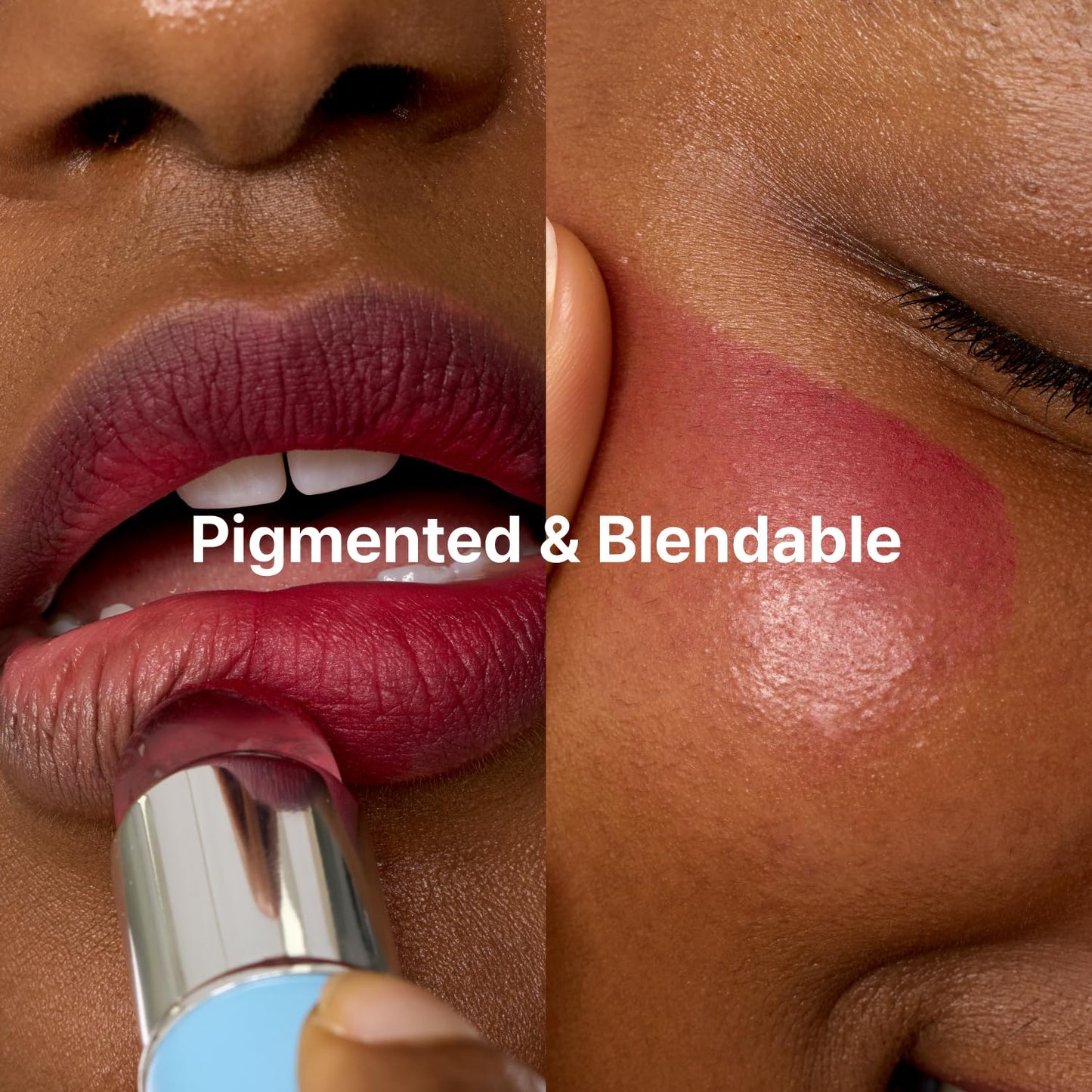 fwee Blurry Pudding Pot | Airbrushed Blush & Lip, Buildable Pigment, Long-lasting, Lightweight, Easy to Blend, Natural Soft Matte Finish - Chill’n (Rich Brown) | 0.17 oz