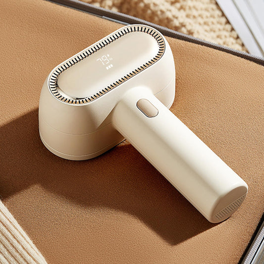 Fabric Shaver for Furniture, Rechargeable Lint Remover with 6-Leaf Blades, Electric Defuzzer for Clothes, Couch, Furniture