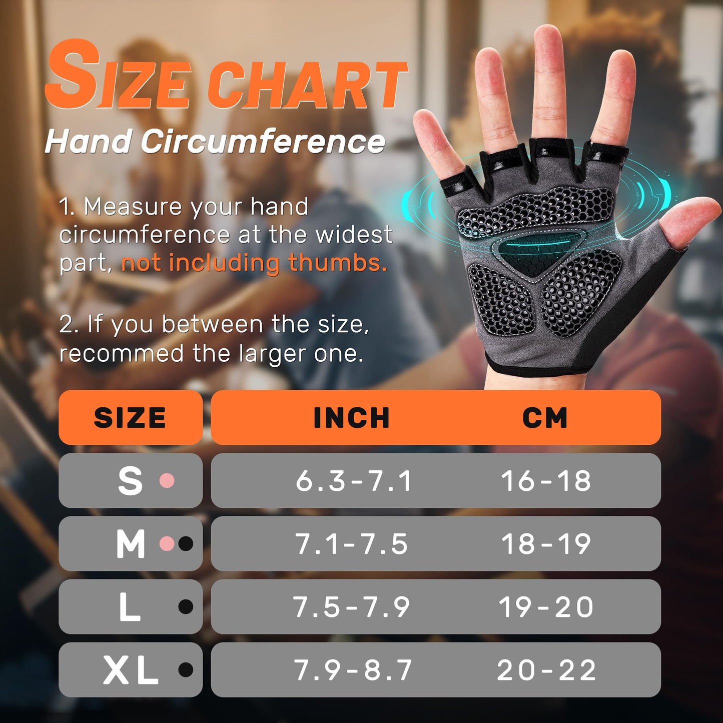 Yeendibo 5-in-1 Workout Gloves for Men & Women, with Excellent Grip, Full Protection Exercise Weight Lifting Gym Gloves, Detachable Wrist Strap & Mesh Bag