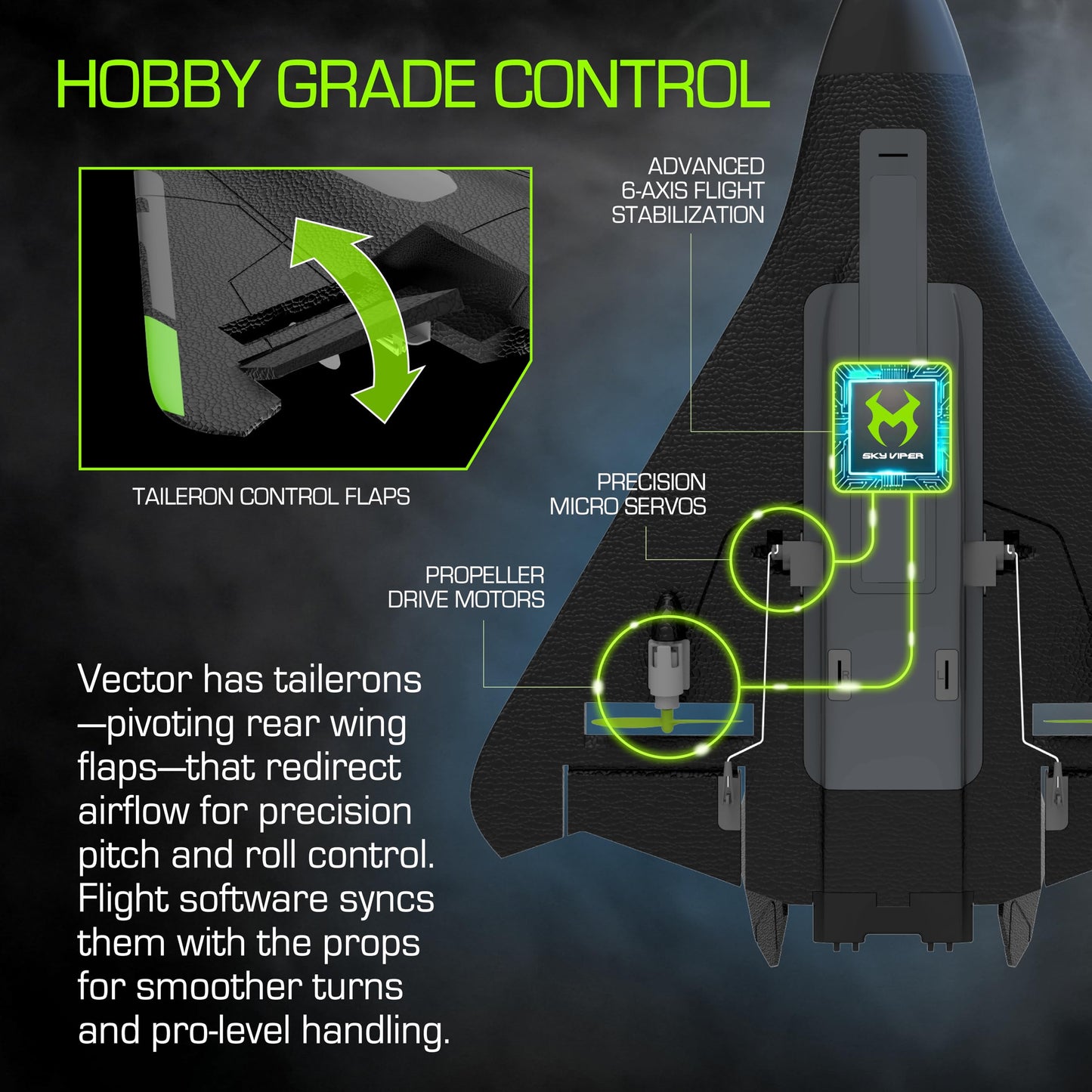 Sky Viper Vector Stunt Plane