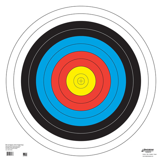 Archery 40cm & 80cm Targets by Longbow (8 Pack (80cm) Folded, 80cm Archery Paper)