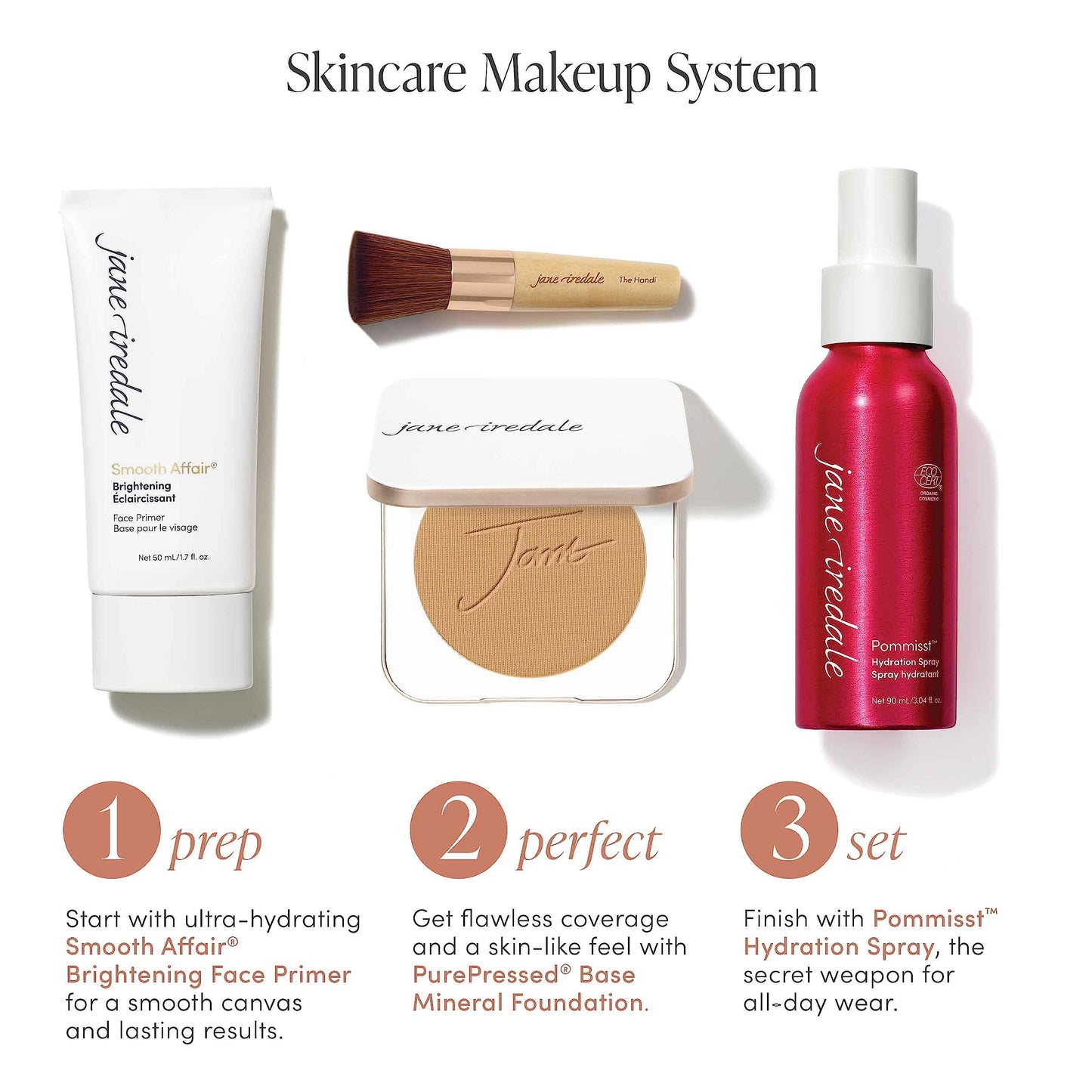 jane iredale PurePressed Base Mineral Foundation SPF 15 Broad Spectrum, Cocoa