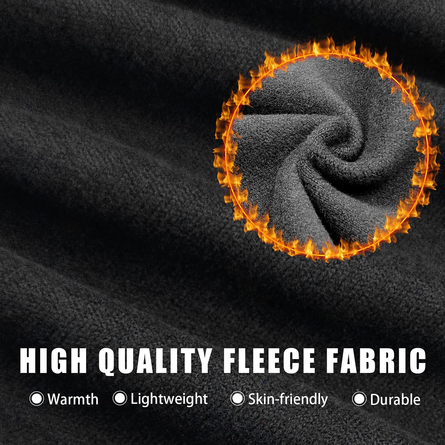 Breathable Kids Balaclava Ski Mask (2 Pack), Fleece Winter Face Mask for Cold Weather Boys Girls - Children Snow & Windproof Hat (Black + Grey)