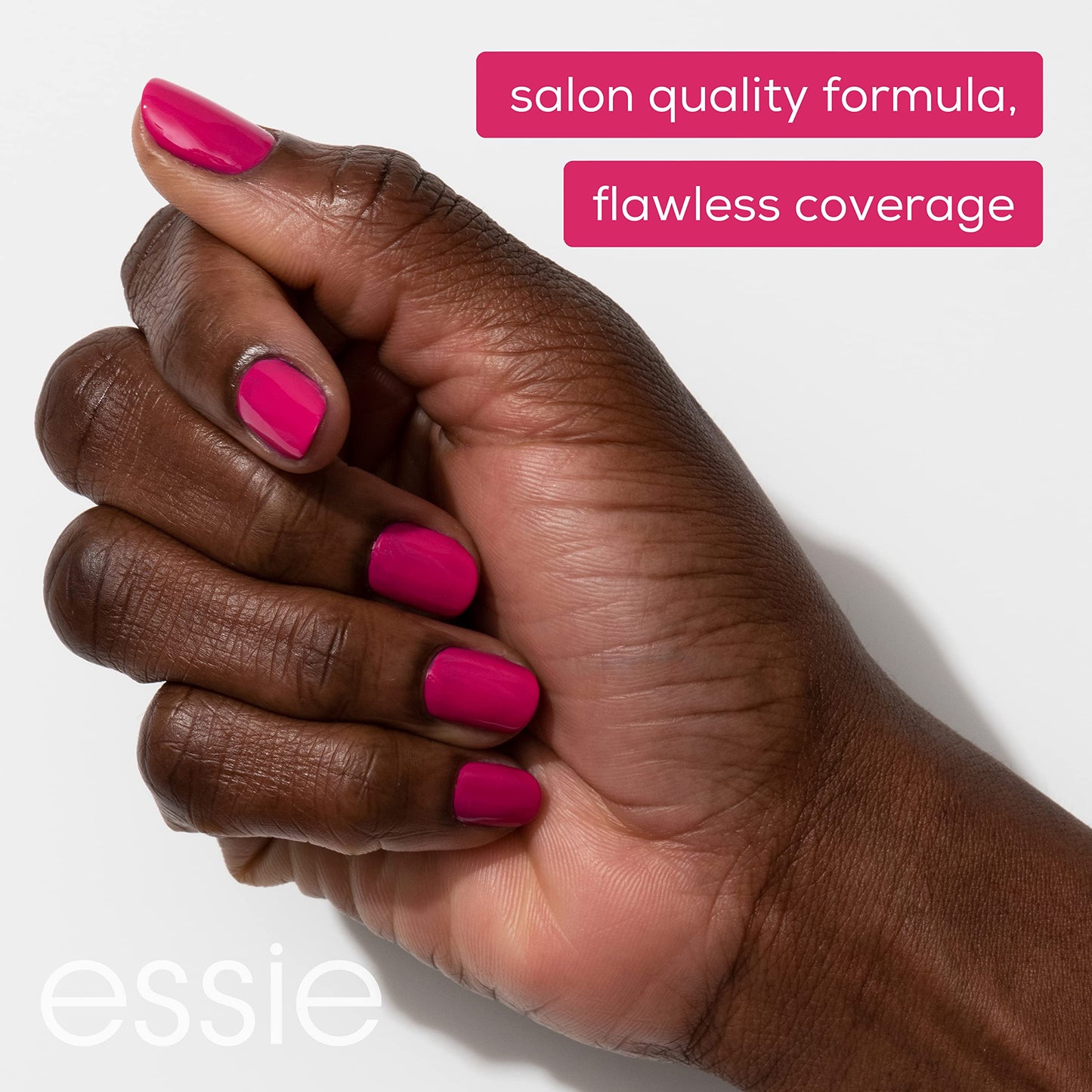 essie Salon-Quality Nail Polish, 8-Free Vegan, Push Play Collection, Green, Grass Never Greener, 0.46 oz.