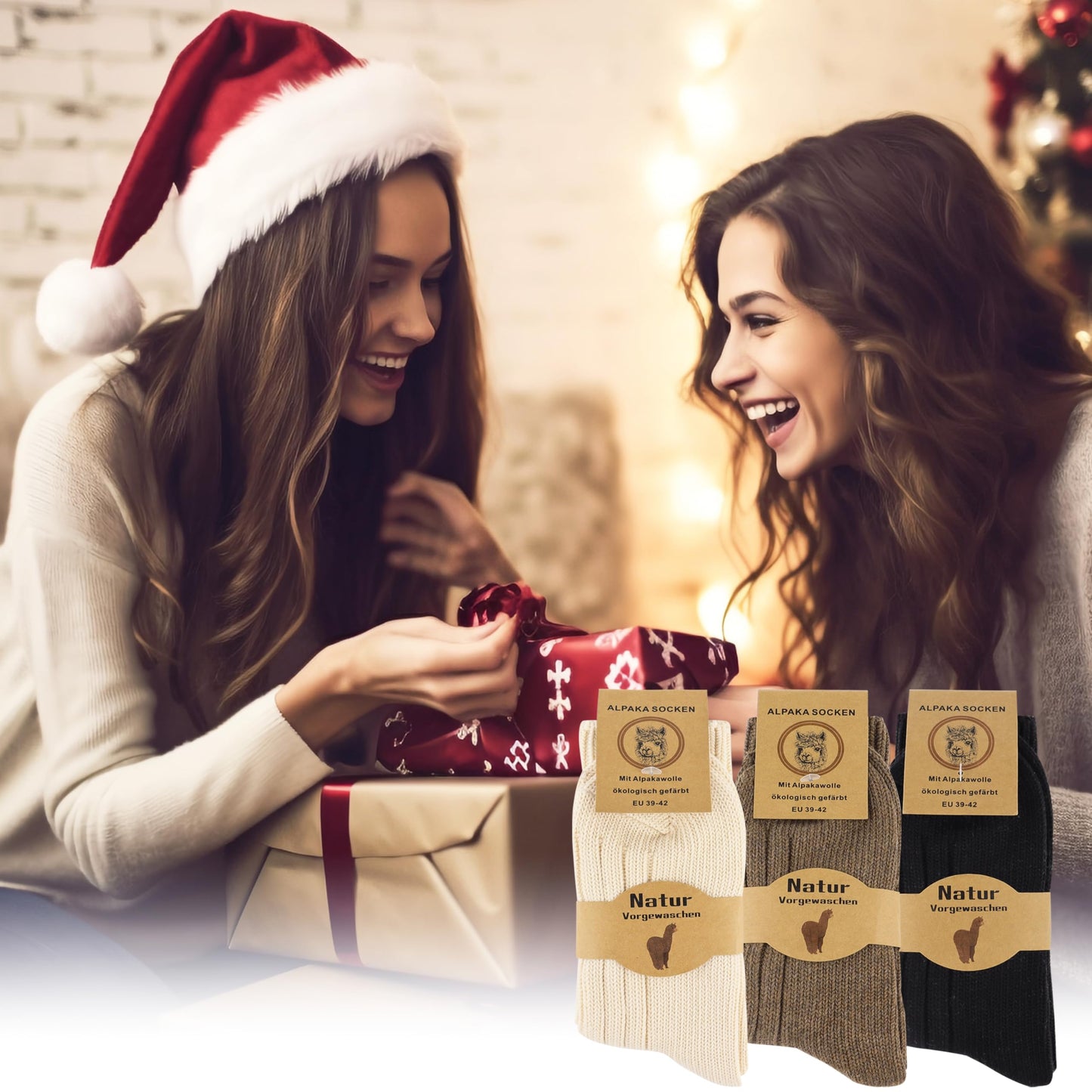 Belloxis Alpaca Socks Women Wool Socks for Women Thermal Socks Winter Socks Warm Socks Cozy Socks Thick Socks Women Socket Set Boot Socks Birthday Gifts for Women