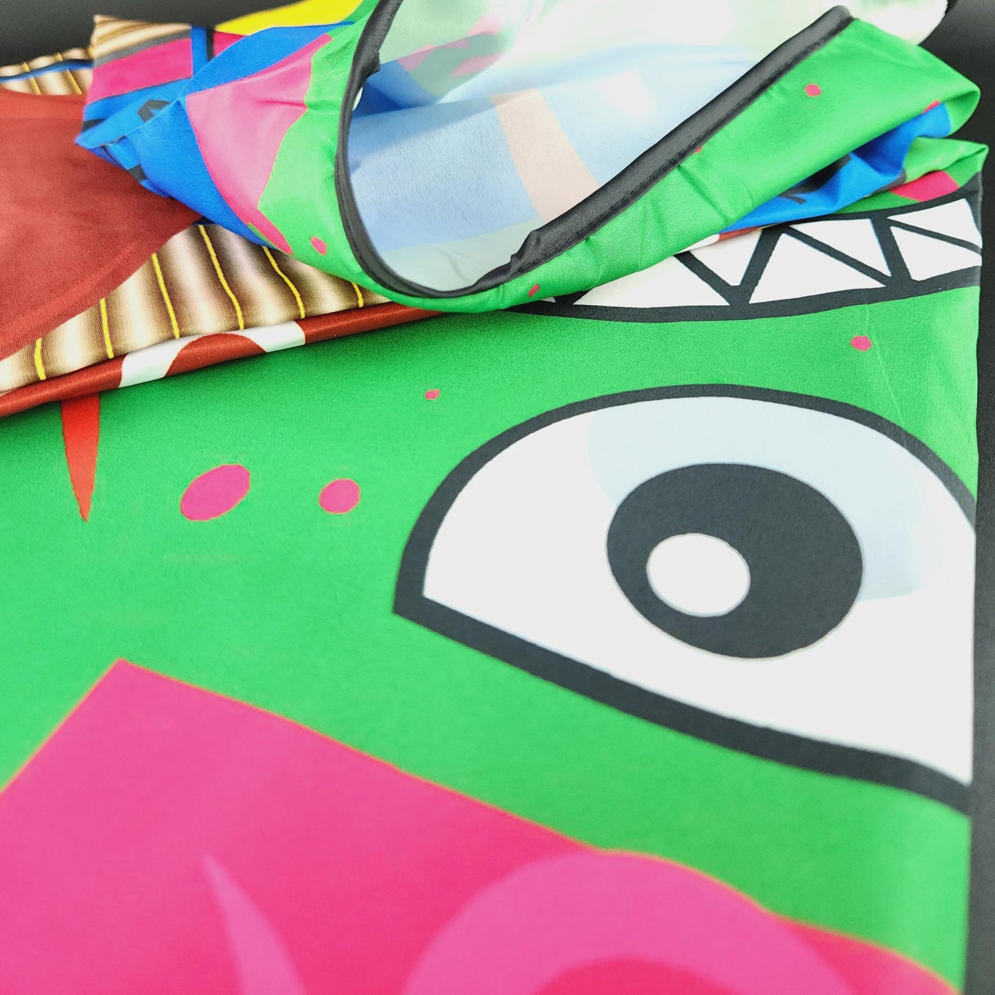 Stylecraft Professional Barber Water Resistant Hair Cutting Cape One Size (Radioactive Green)